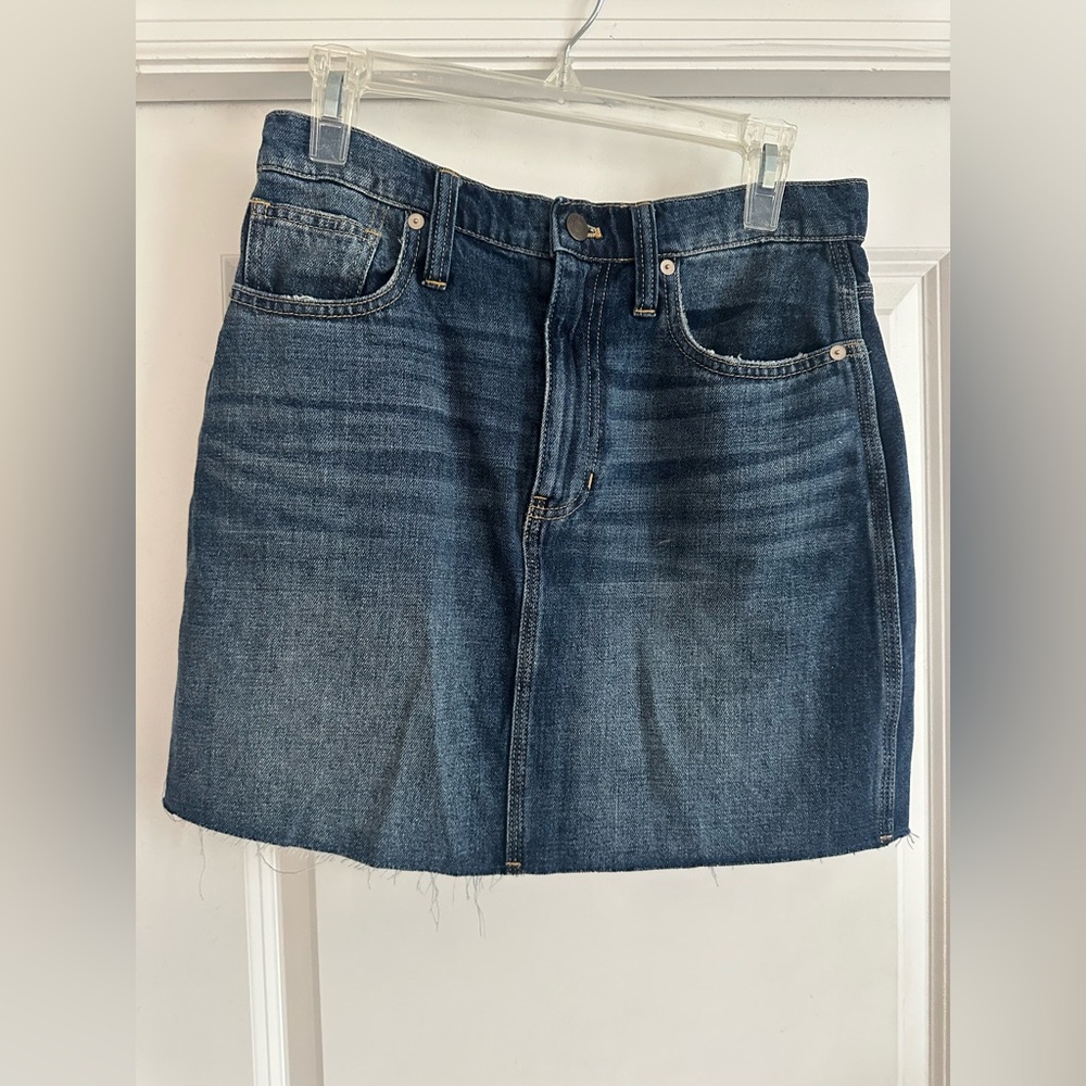 Madewell denim skirt- size 27